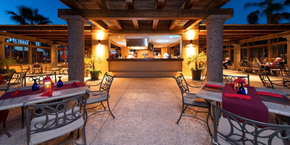 Dining At Villa Del Palmar Loreto Resort