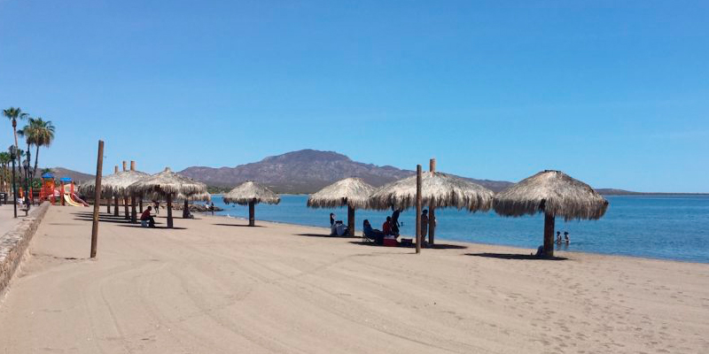 Playa Del Centro De Loreto Bcs