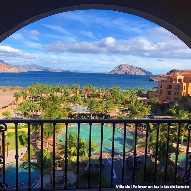Vista De Balcon En Hotel Villa Del Palmar Loreto Vista De Balcon En Hotel Villa Del Palmar Loreto
