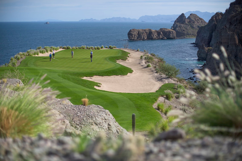 Playing Golf At The Best Golf Course In Mexico Tpc Danzante Bay