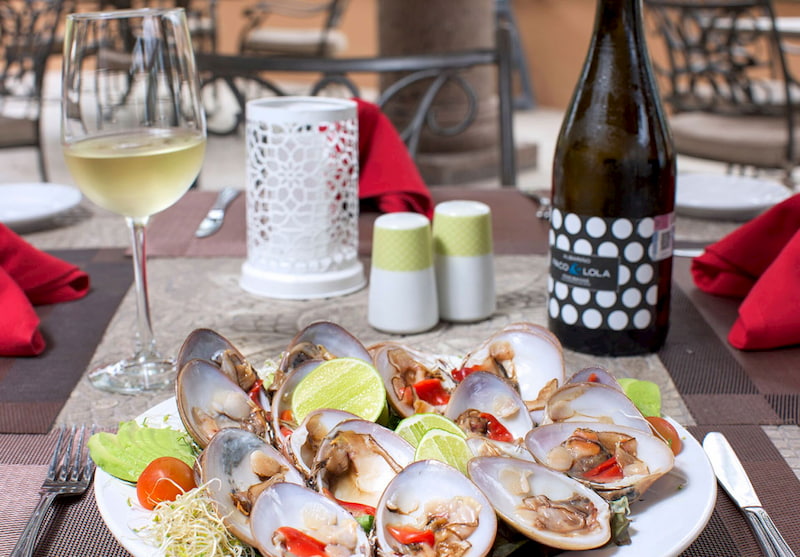 Chocolate Clams Seafood Loreto Baja California