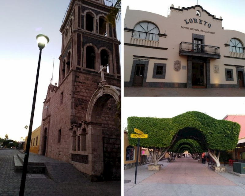 Centro Del Pueblo De Loreto Bcs