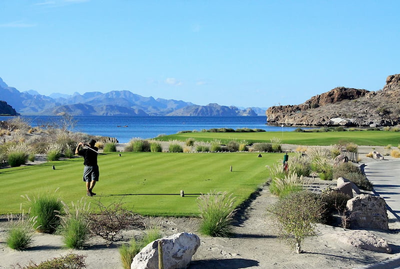 Jugando En El Mejor Campo De Golf En Loreto Bcs Jugando En El Mejor Campo De Golf En Loreto Bcs