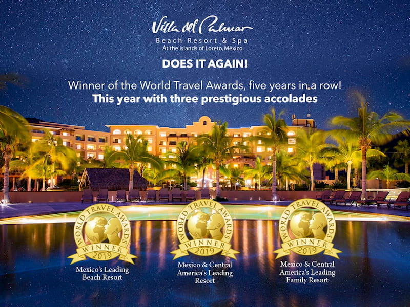 Villa Del Palmar Loreto World Travel Awards Winner