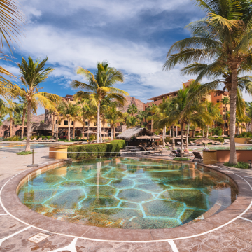 This Resort in Baja Mexico Is Surrounded by the Bluest Water You've Ever Seen