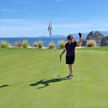 Katie Kearney and Danzante Bay