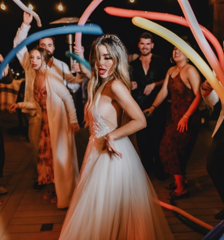 Pista de baile y espectáculo especial